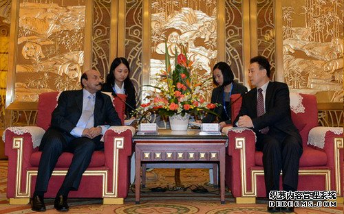 魏宏会见巴基斯坦信德省首席部长萨义德·卡伊姆·阿里·沙
